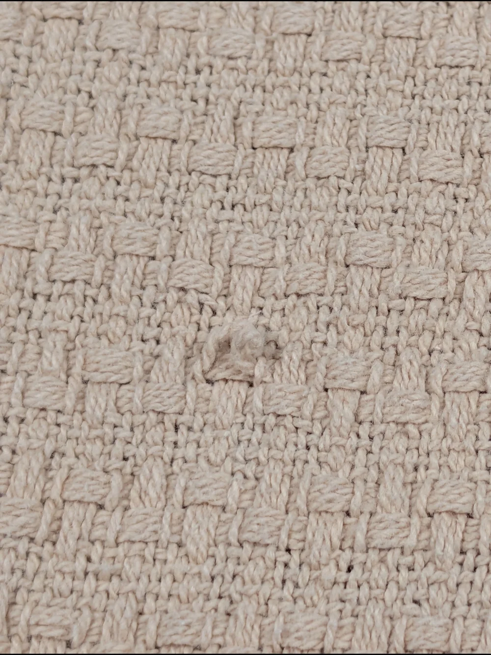Lauren Ralph Lauren Woven Cotton Blanket King Size Blush Beige